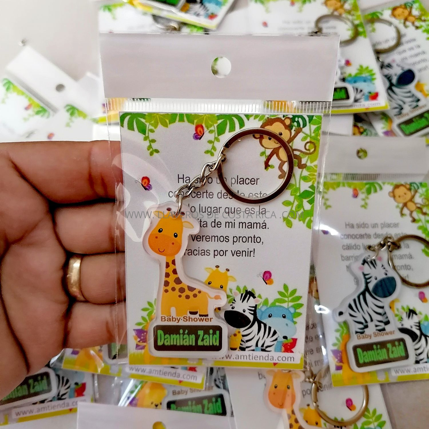 Llaveros de Safari Costa Rica