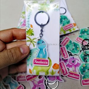 Llaveros Baby Shower Dinosaurio Costa Rica