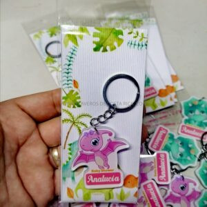 Llaveros Baby Shower Dinosaurio Costa Rica