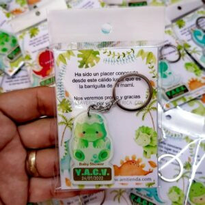 Llaveros Baby Shower Dinosaurio Costa Rica