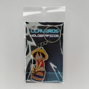 Llavero Holográfico One Piece