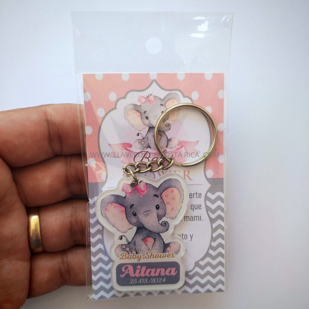Llavero de Elefante Niña (1)