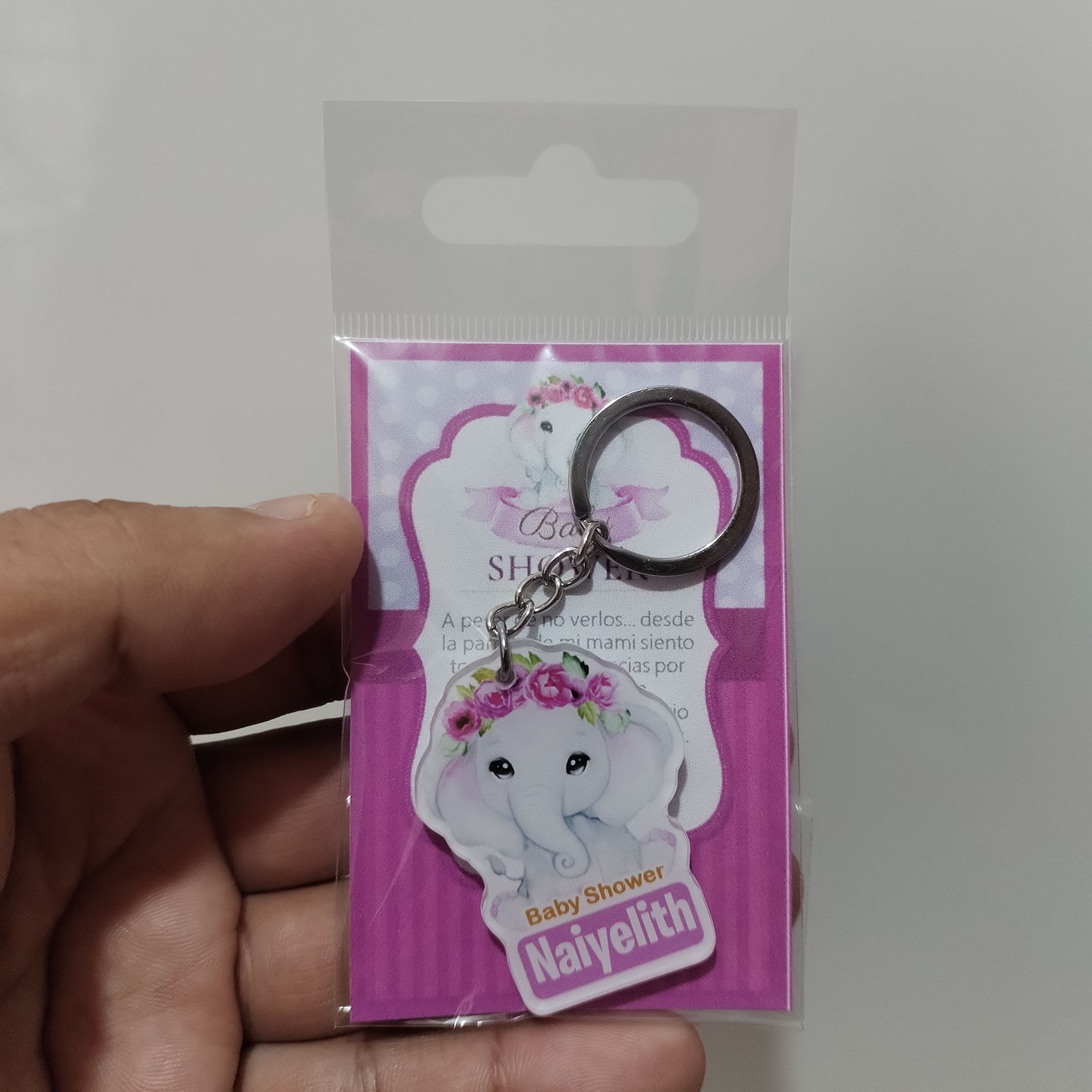 Llavero de Elefante Niña 2