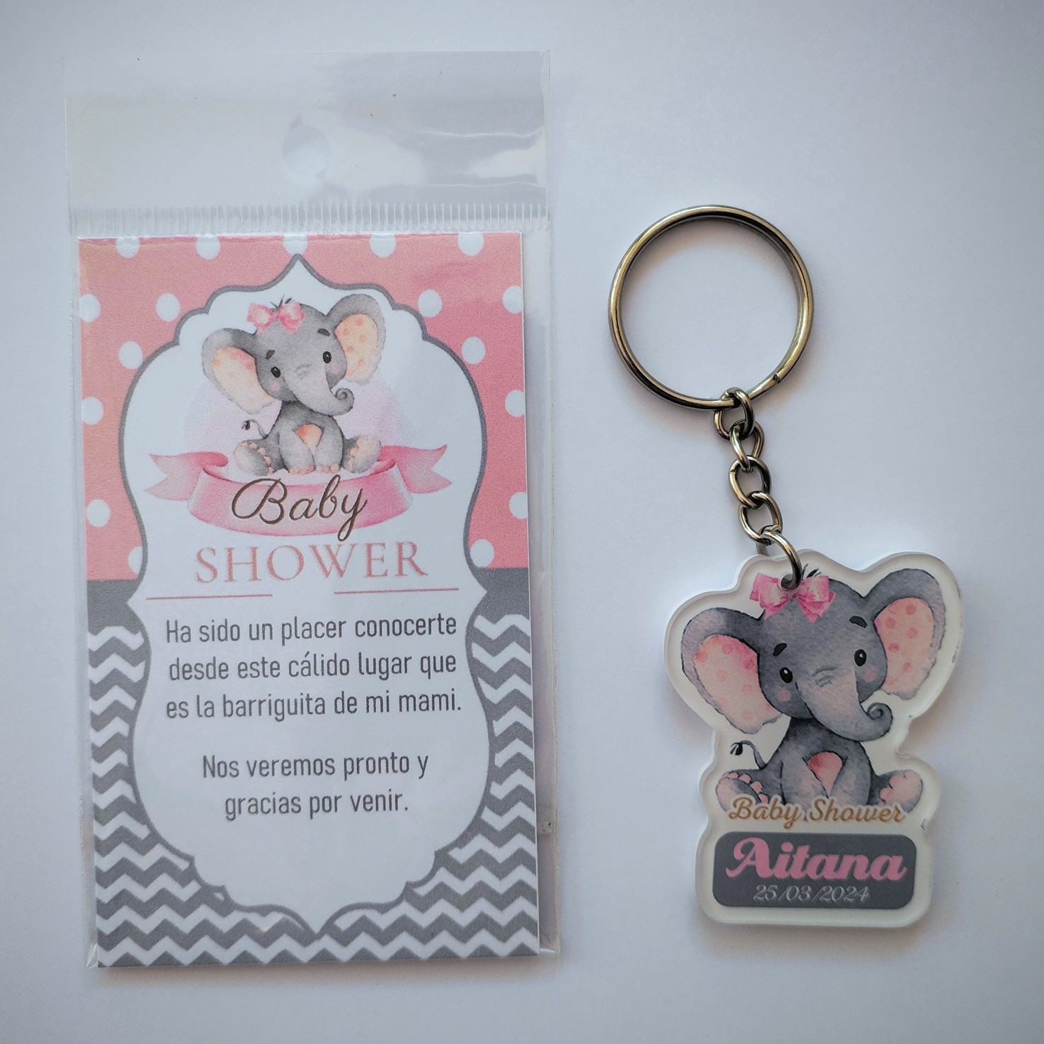 Llavero de Elefante Niña (4)