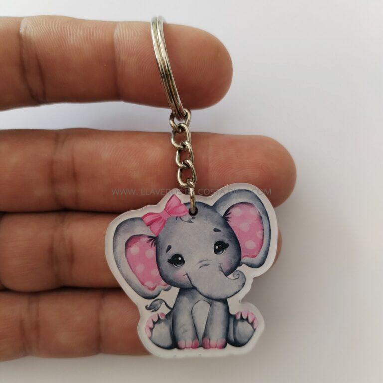 Llavero de Elefante Niña (6)