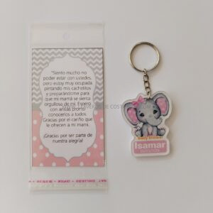 Llavero de Elefante Niña (7)