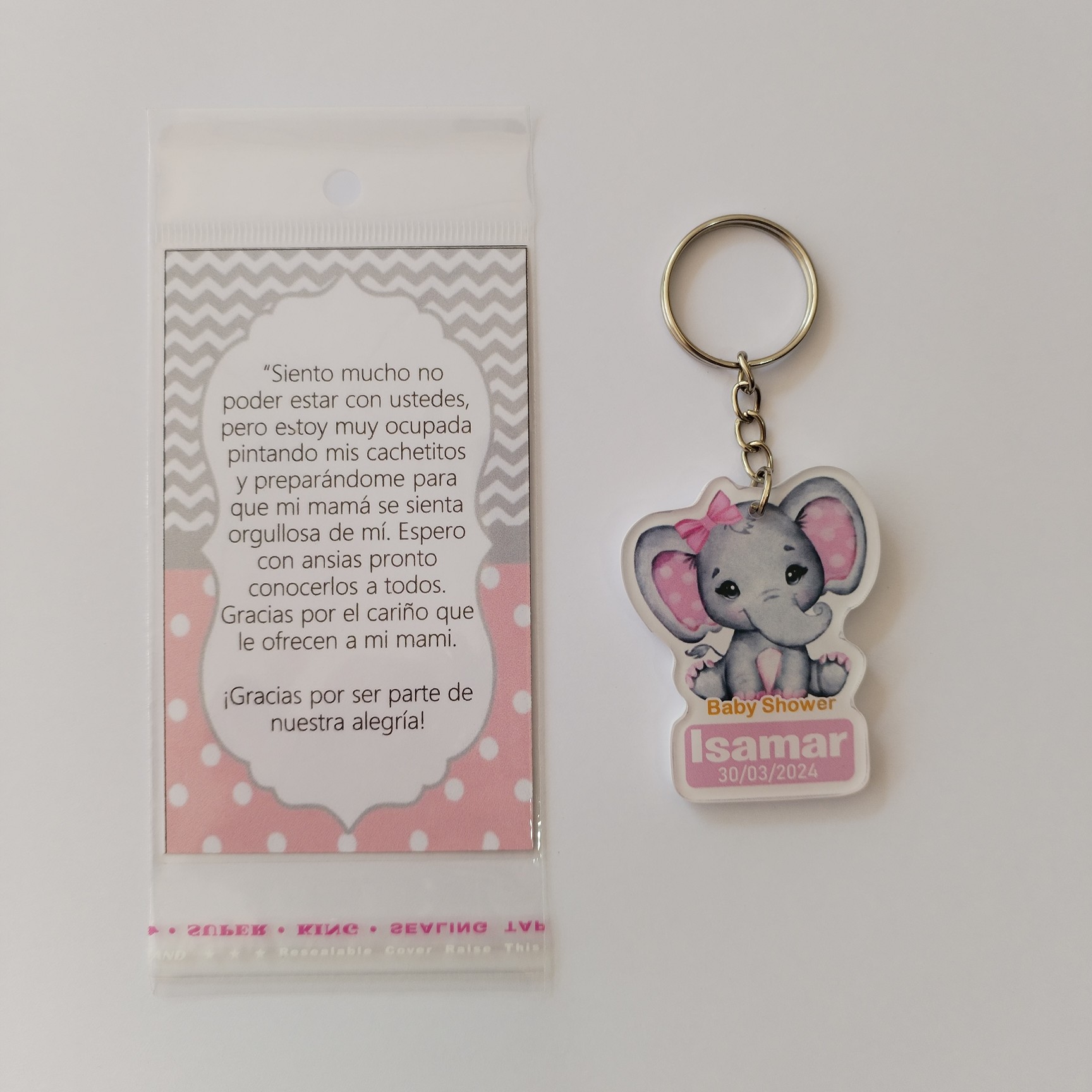 Llavero de Elefante Niña (7)