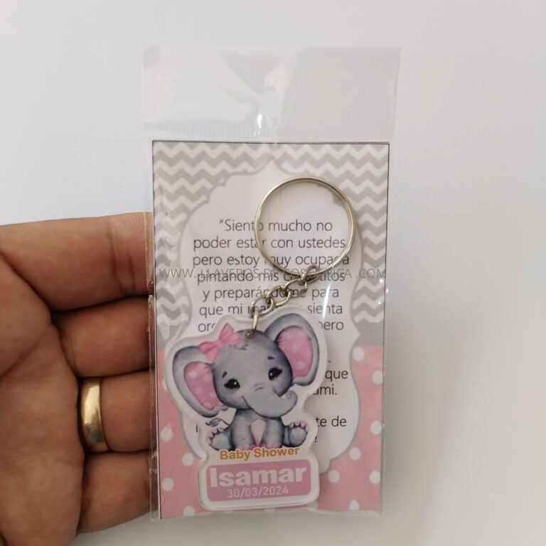 Llavero de Elefante Niña (8)
