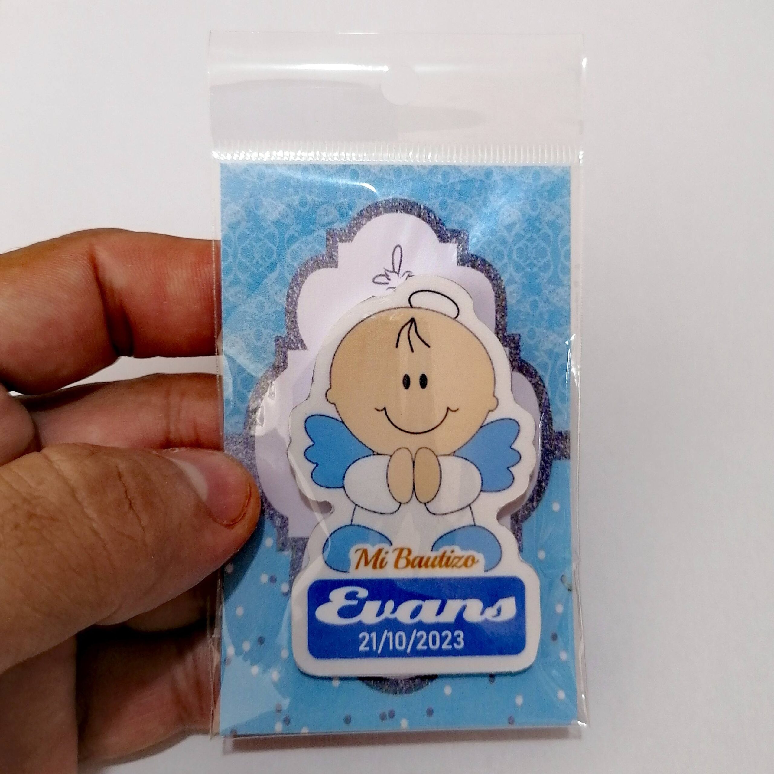 Magneto de Bautizo Niño